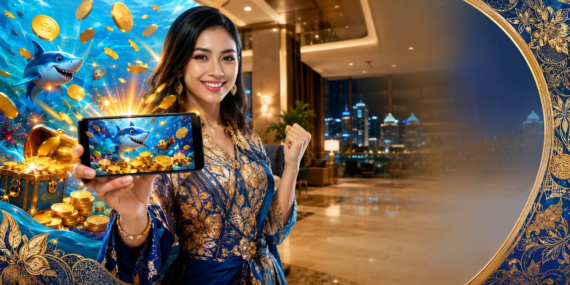 Permainan menembak ikan bertema batik Selangor di platform usj7